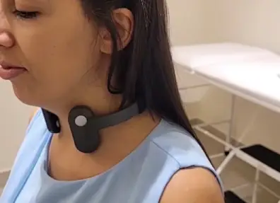 Paciente em tratamento de neuromodulação